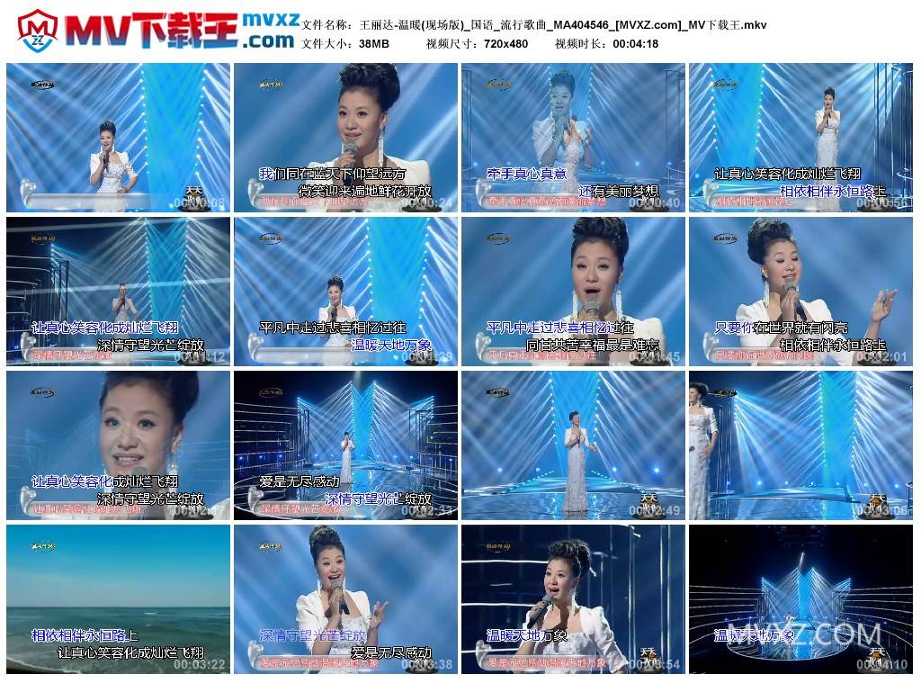 王丽达-温暖(现场版)_国语_流行歌曲_MA404546